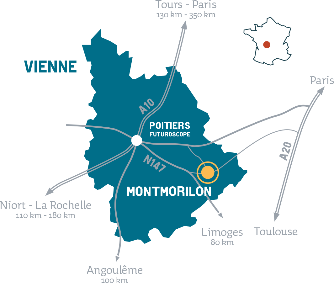 Carte situation Musée du Macaron